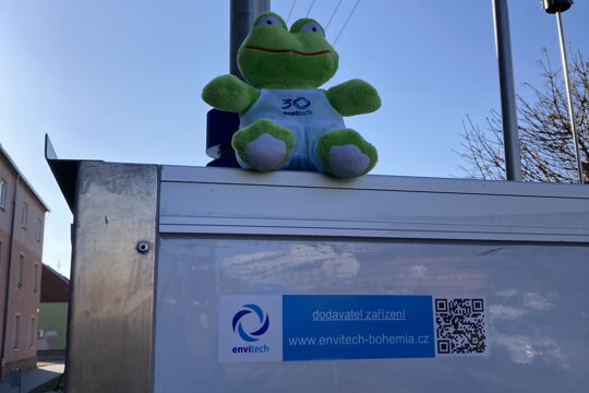 new mobile air quality monitoring station for the City of Velká Bystřice
