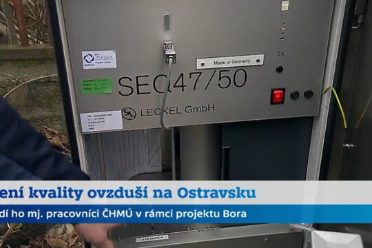 Měření kvality ovzduší na Ostravsku - projekt BORA